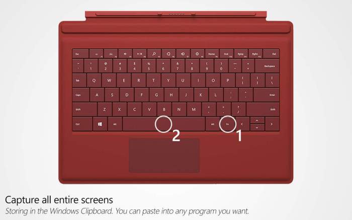 Command screenshot methods onscreen Command screenshot methods onscreen