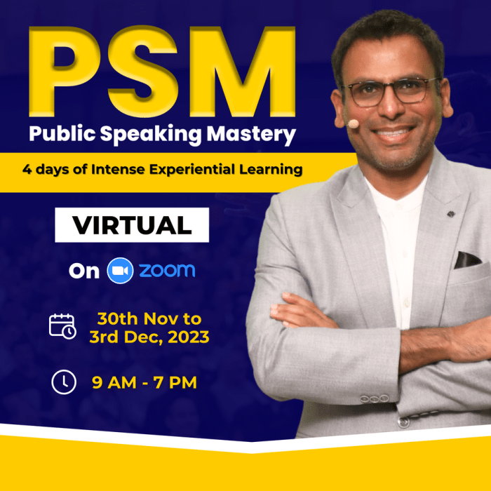 How to Master Public Speaking in 30 Days