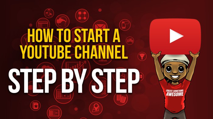 Channel start tutorial step videos youtubers complete