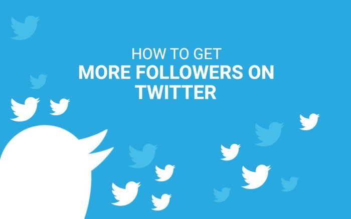 Twitter get followers